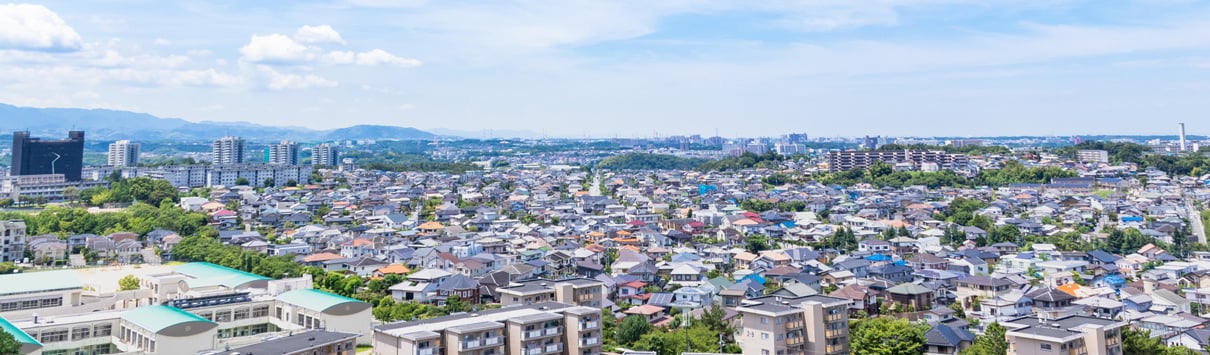 大阪の街並み